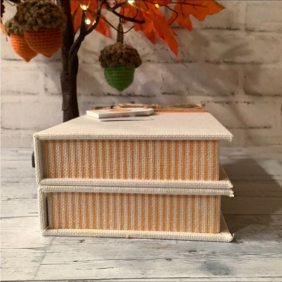 Rae Dunn Harvest Blessings Book Stack - Picture 3 of 5